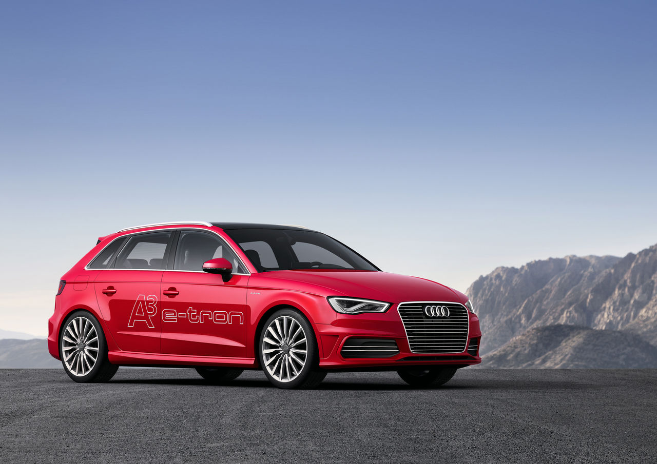 Rode Audi A3 E-Tron