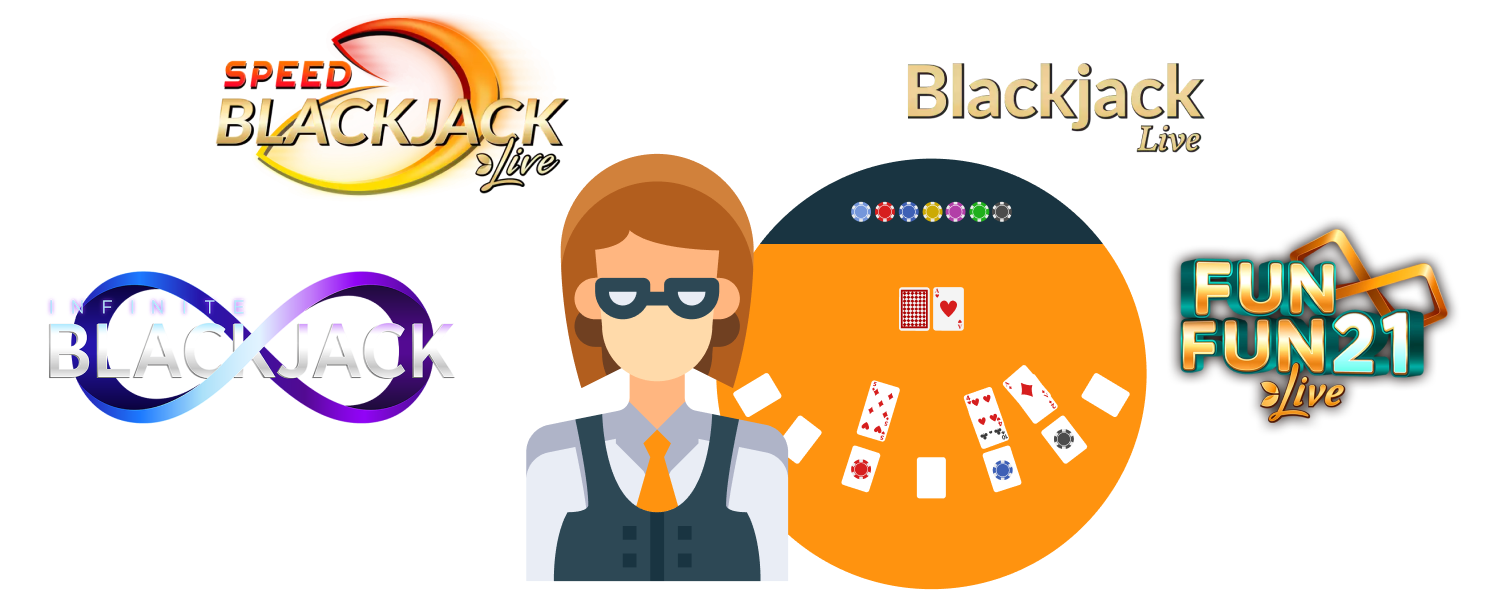 live casino black jack spel