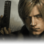 Screenshot van personage uit Resident Evil