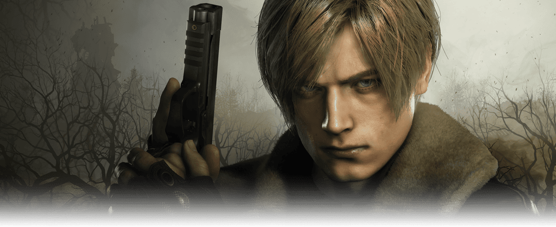 Screenshot van personage uit Resident Evil